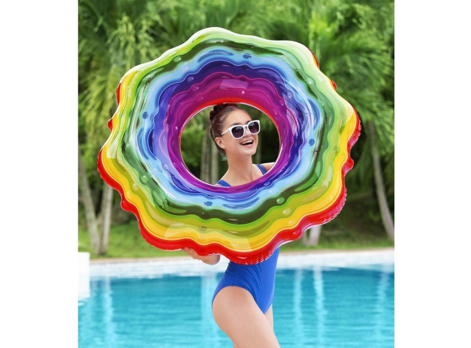BESTWAY Nafukovací kruh Jelly 115cm