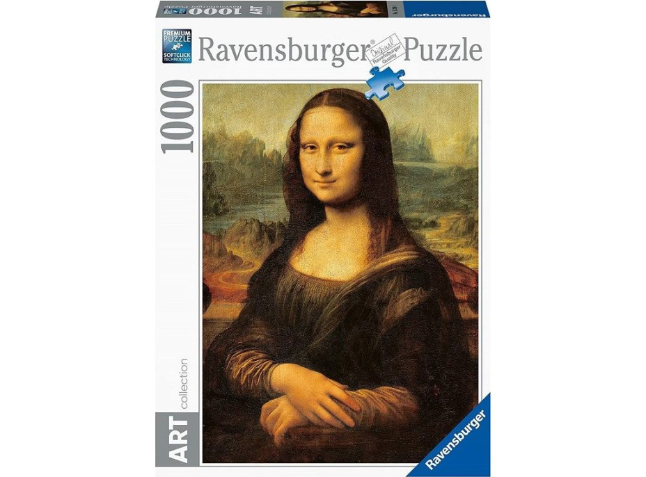 RAVENSBURGER Puzzle Art Collection: Moni Lisa 1000 dielikov