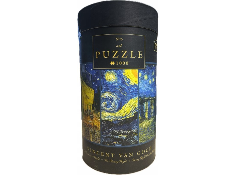 INTERDRUK Puzzle Art: Nočná koláž 1000 dielikov