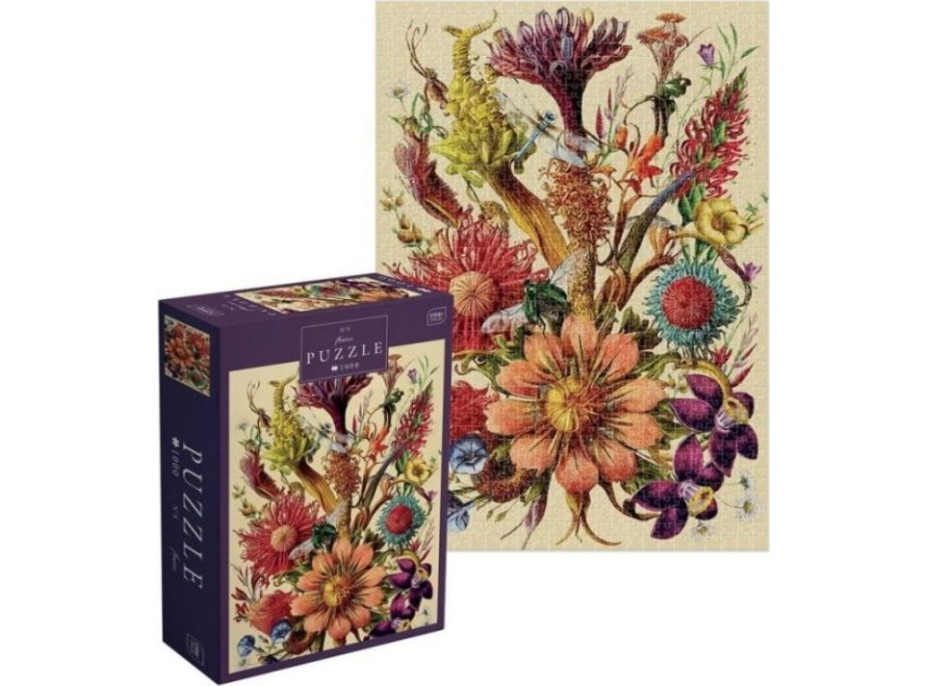 INTERDRUK Puzzle Flowers: Rozprávková kytica 1000 dielikov