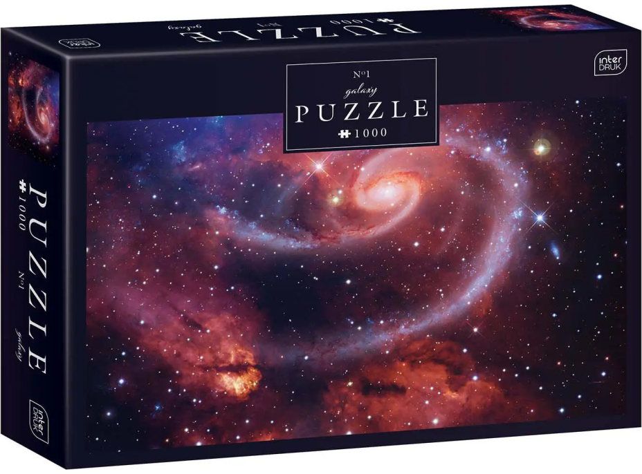 INTERDRUK Puzzle Galaxy: Špirálna galaxia 1000 dielikov