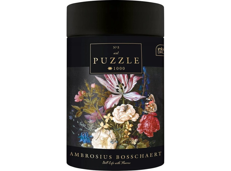 INTERDRUK Puzzle Art: Tichý život s kvetinami 1000 dielikov
