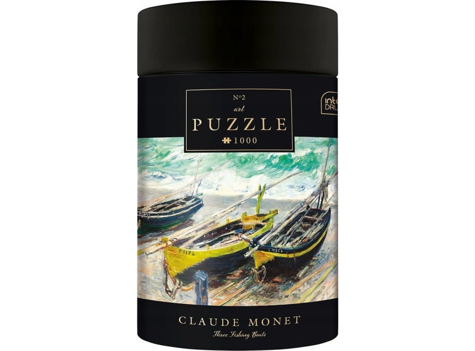 INTERDRUK Puzzle Art: Tri rybárske lode 1000 dielikov