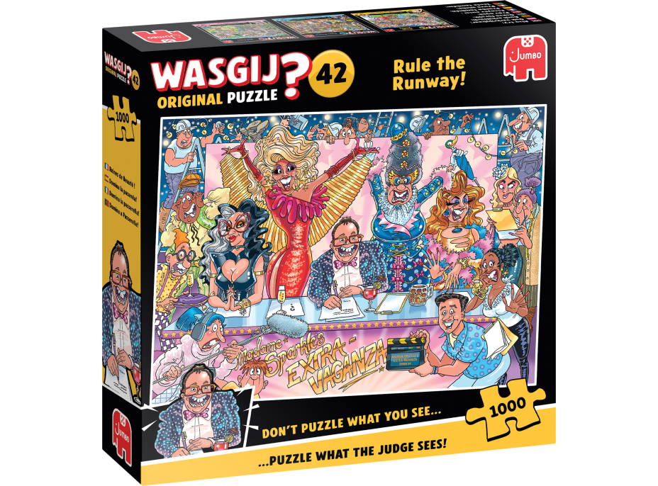 JUMBO Puzzle WASGIJ 42: Ovládni mólo 1000 dielikov