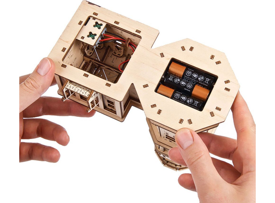 UGEARS Svietiace 3D puzzle Maják Split Rock 295 dielikov