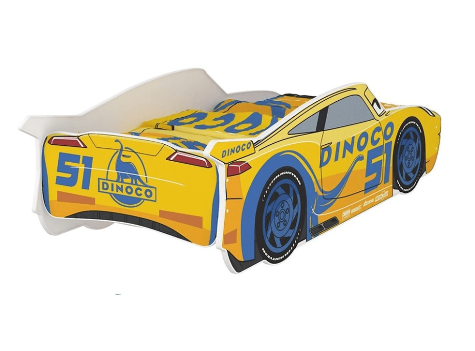 Detská autopostel Disney 160x80 - CRUZ RAMIREZ