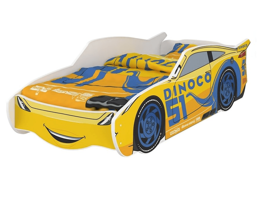 Detská autopostel Disney 160x80 - CRUZ RAMIREZ