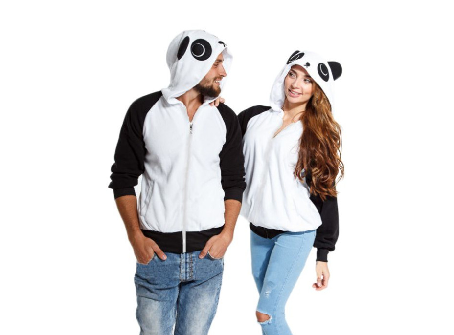 Plyšová mikina KIGU - panda