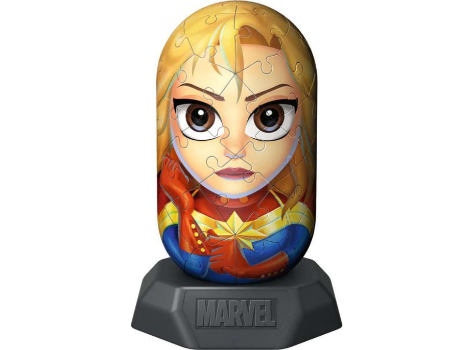 RAVENSBURGER 3D puzzle Hylkies: Marvel: Captain Marvel 54 dielikov