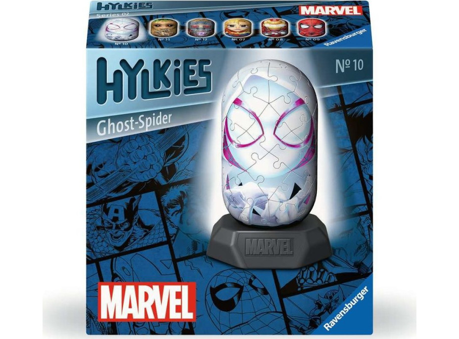 RAVENSBURGER 3D puzzle Hylkies: Marvel: Ghost Spider 54 dielikov