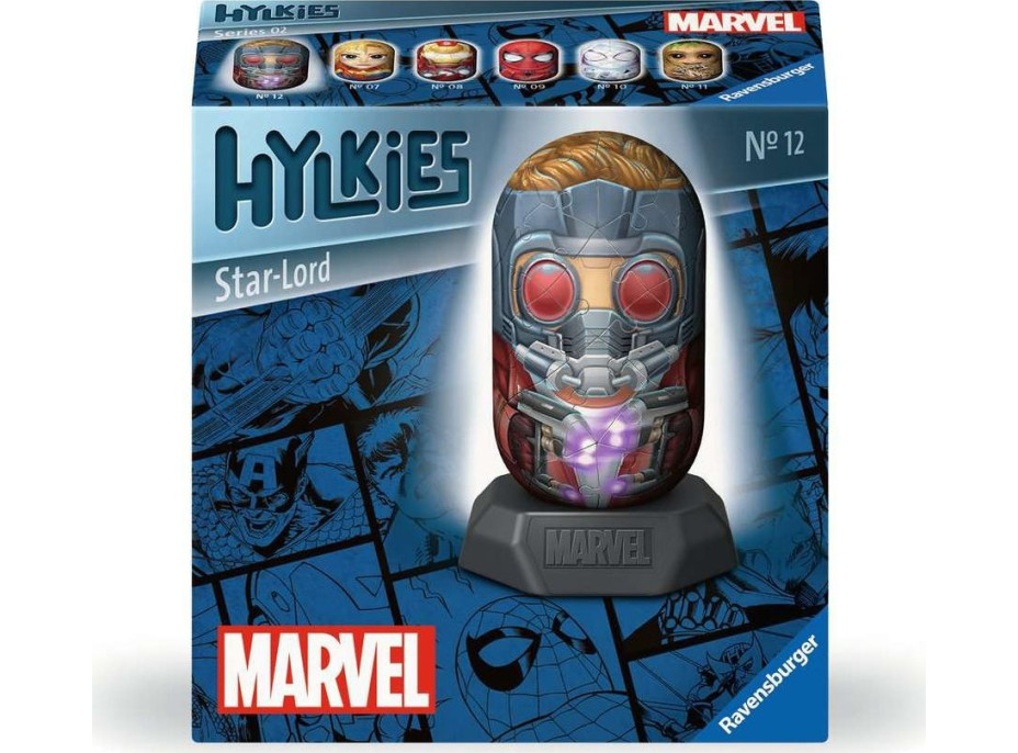 RAVENSBURGER 3D puzzle Hylkies: Marvel: Star Lord 54 dielikov