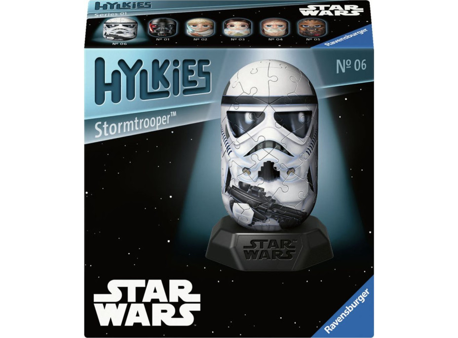 RAVENSBURGER 3D puzzle Hylkies: Star Wars: Stormtrooper 54 dielikov