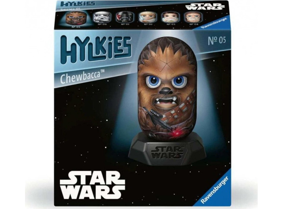 RAVENSBURGER 3D puzzle Hylkies: Star Wars: Chewbacca 54 dielikov