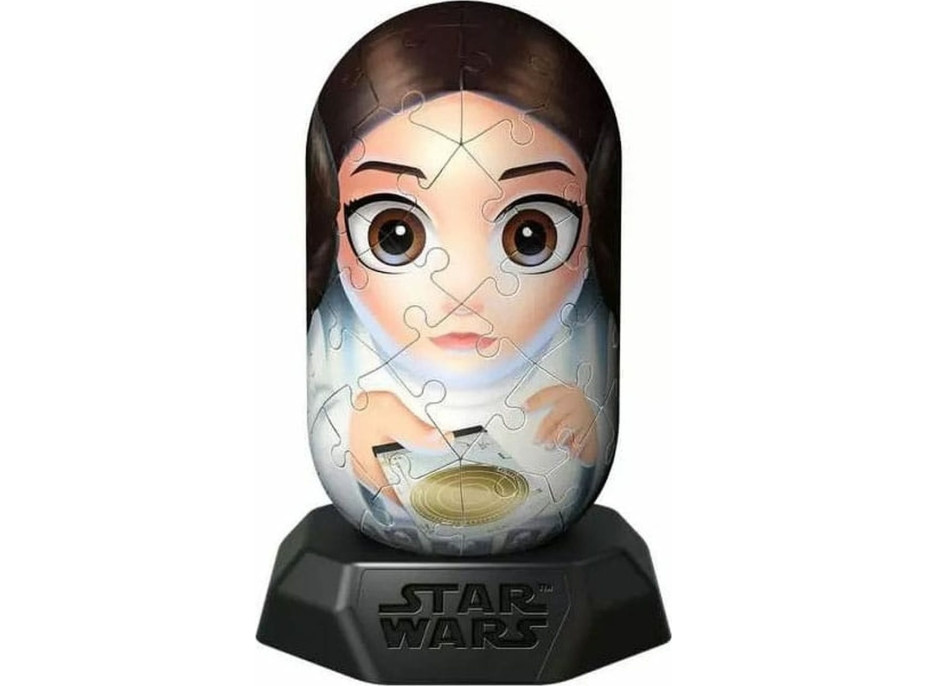 RAVENSBURGER 3D puzzle Hylkies: Star Wars: Princezná Leia 54 dielikov