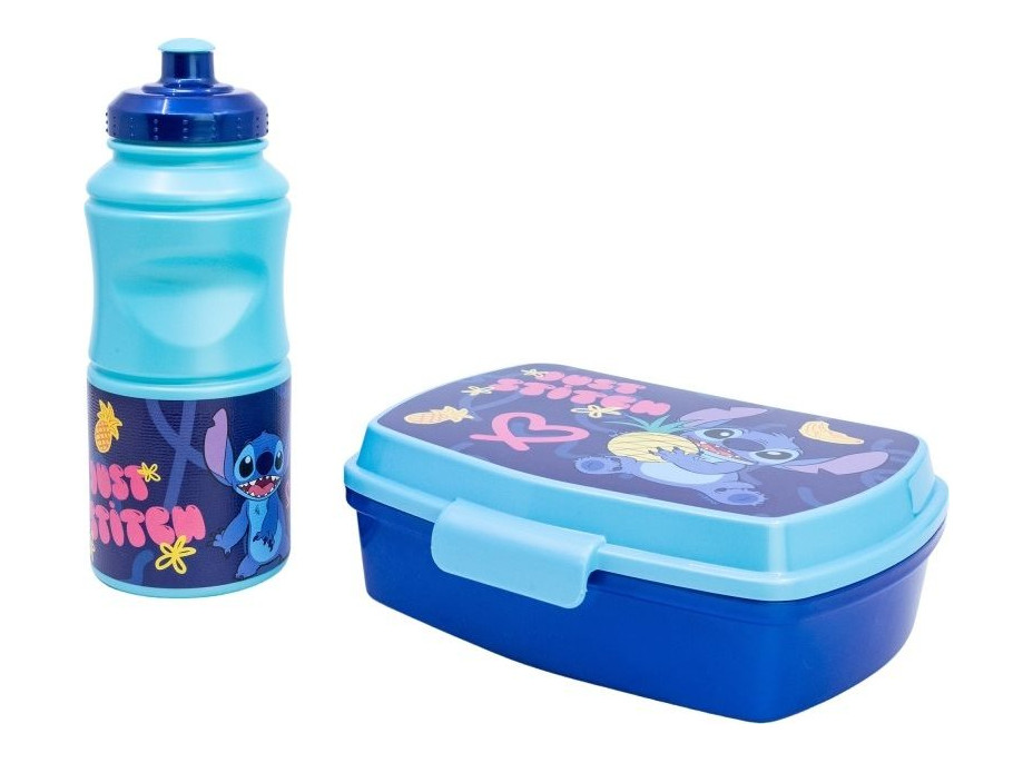 STOR Detská jedálenská súprava 2v1 Stitch