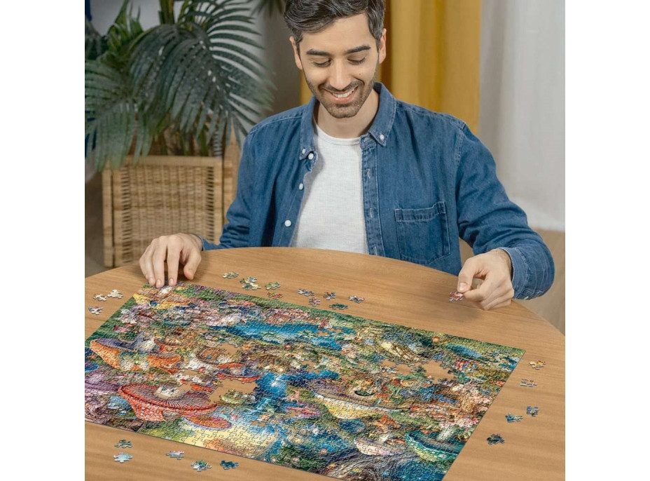 RAVENSBURGER Puzzle Hubová dedinka 1000 dielikov