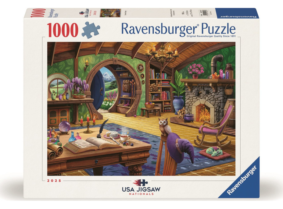 RAVENSBURGER Puzzle Kúzelná chalúpka 1000 dielikov