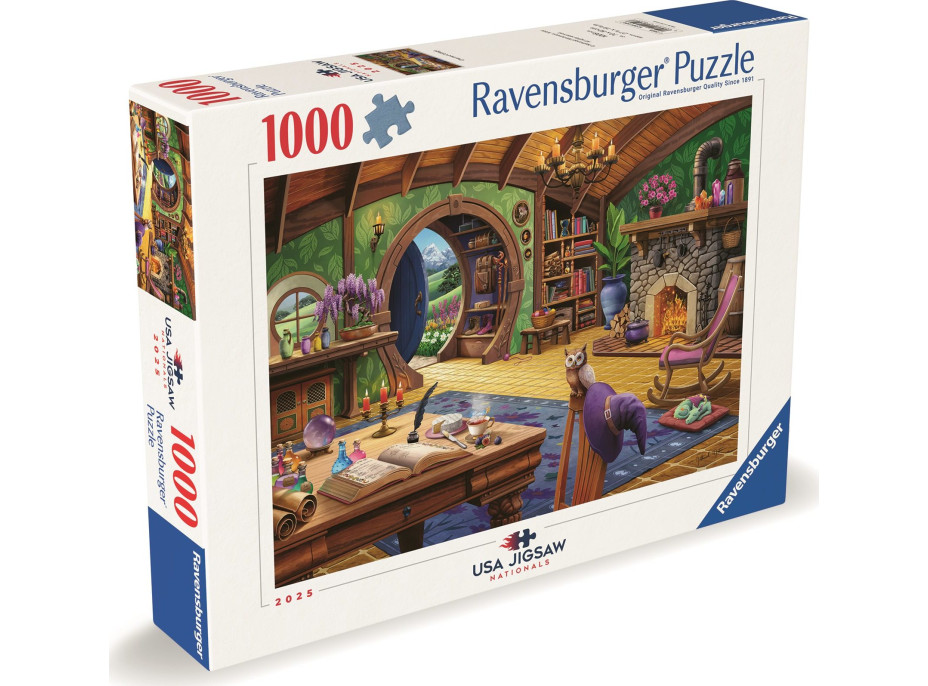 RAVENSBURGER Puzzle Kúzelná chalúpka 1000 dielikov