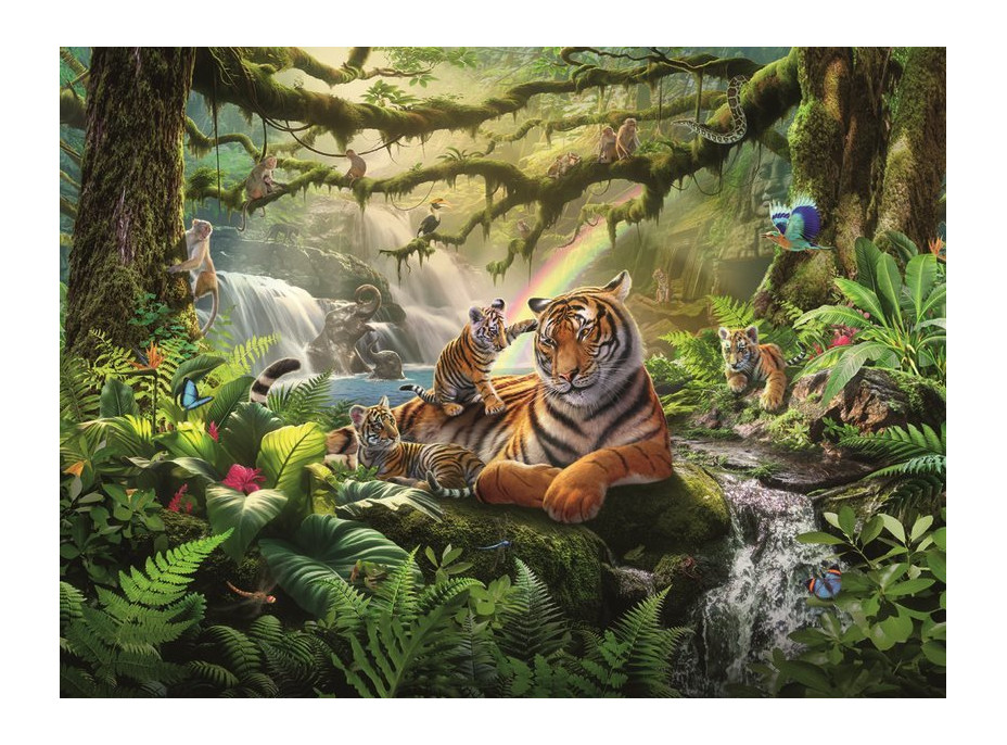 RAVENSBURGER Puzzle Džungľa 300 dielikov