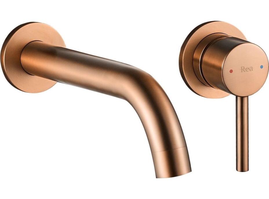 Podomietková batéria MAXMAX Rea LUNGO - brúsená medená