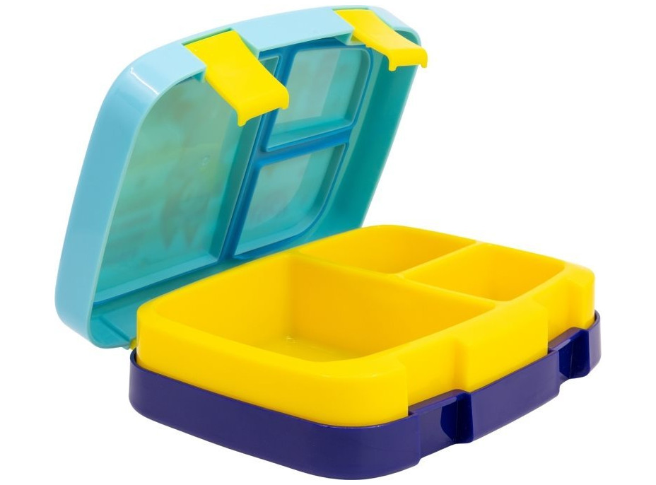 STOR Box na desiatu s priehradkami Bluey