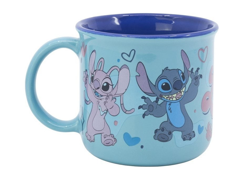 STOR Hrnček keramický 355 ml Stitch