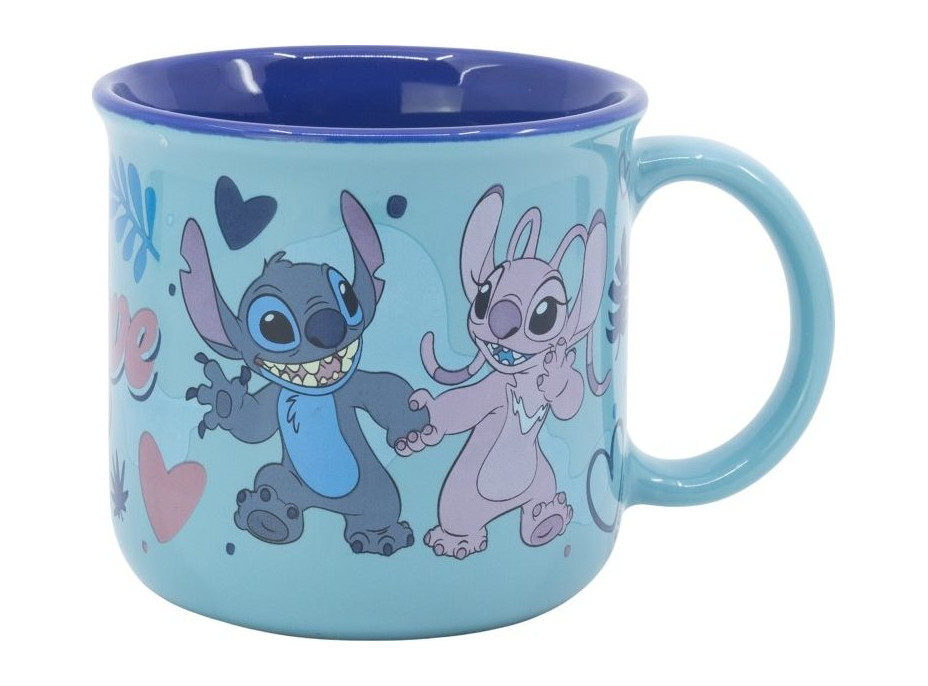 STOR Hrnček keramický 355 ml Stitch
