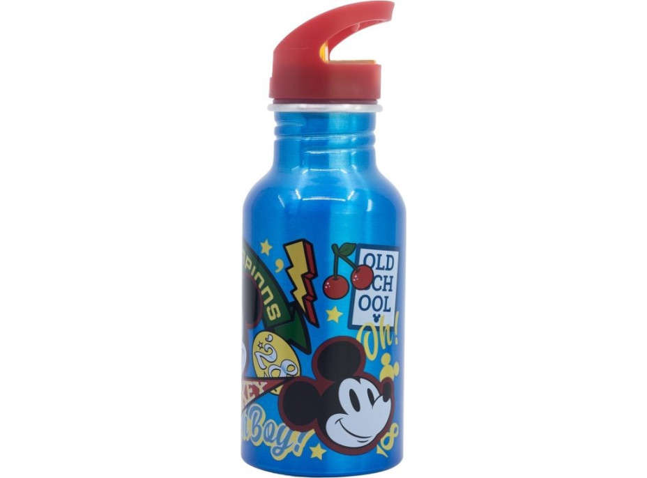 STOR Fľaša na pitie hliníková Mickey Mouse 545 ml