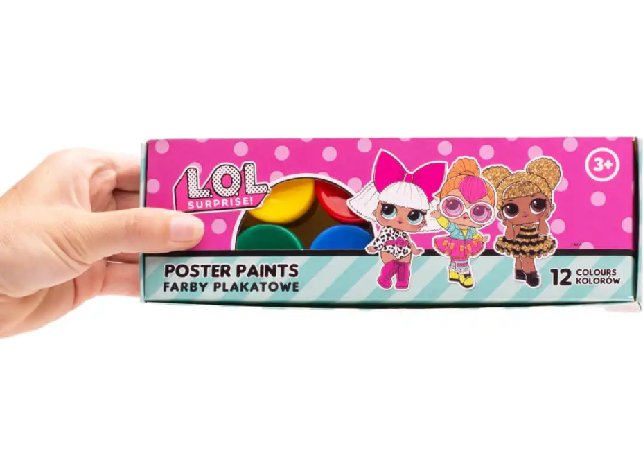 ASTRA Temperové farby 12x20ml LOL Surprise
