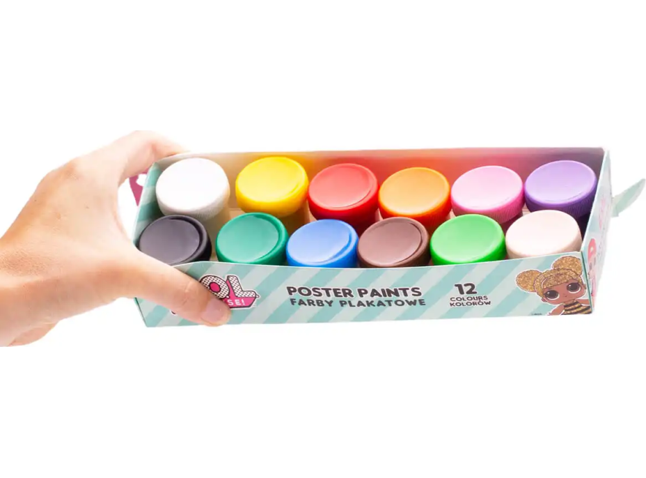 ASTRA Temperové farby 12x20ml LOL Surprise
