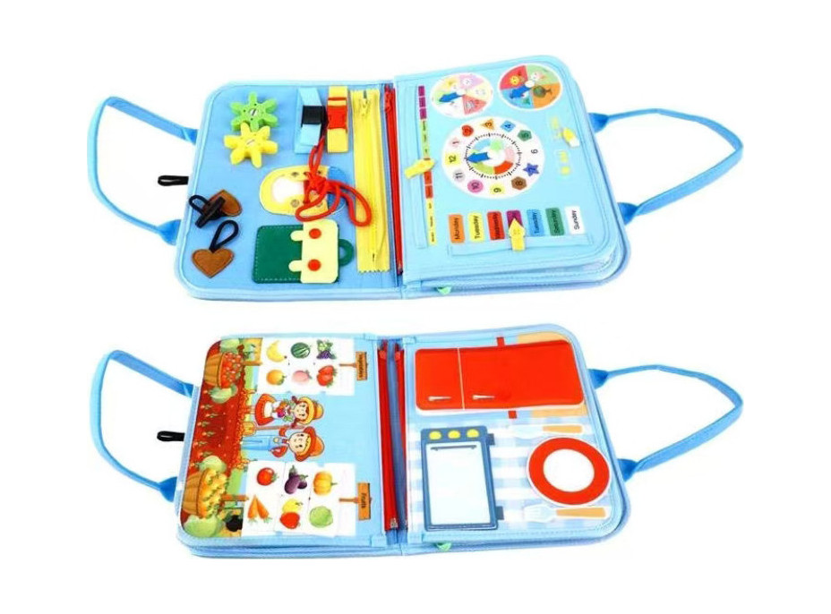 2Kids Toys Senzorické busy kniha Dinosaury 3