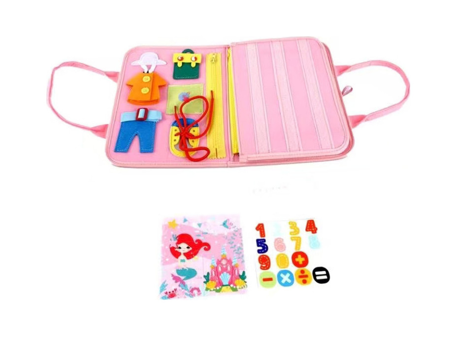 2Kids Toys Senzorické busy kniha Jedonorožec 1