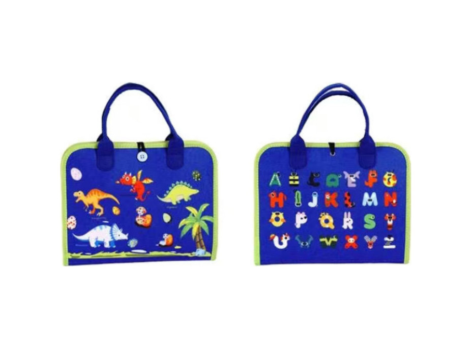 2Kids Toys Senzorické busy kniha Dinosaury 4