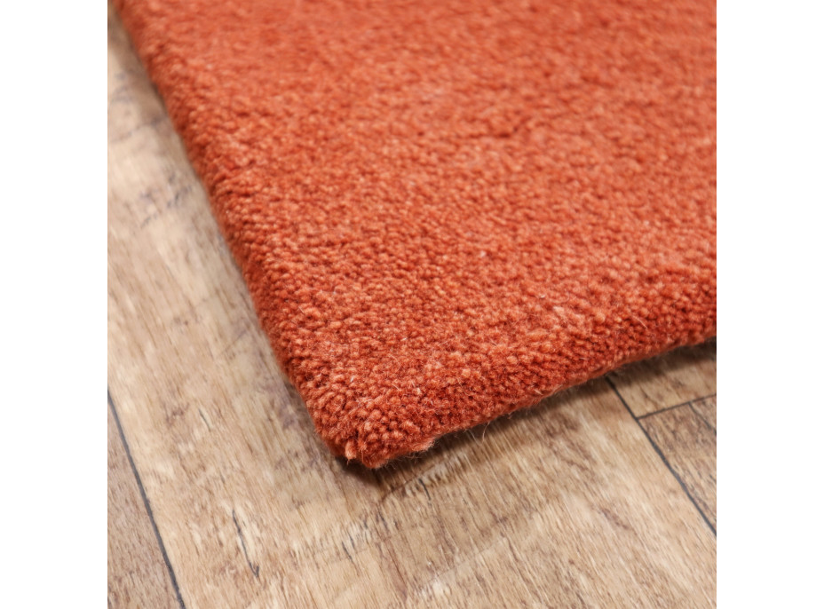 Ručne všívaný kusový koberec Asra wool orange