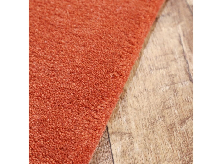 Ručne všívaný kusový koberec Asra wool orange