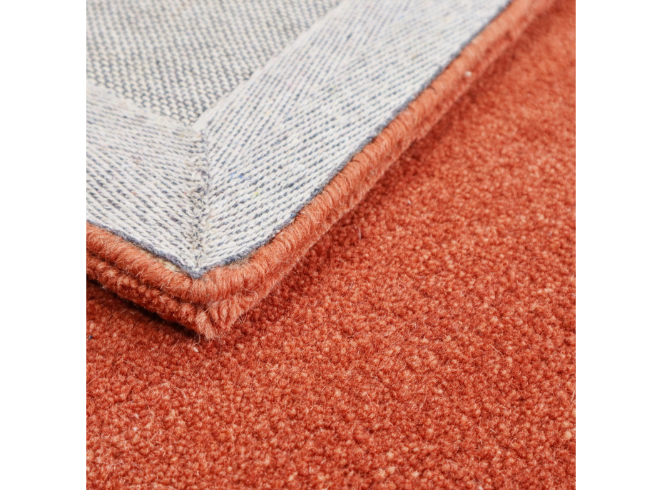 Ručne všívaný kusový koberec Asra wool orange