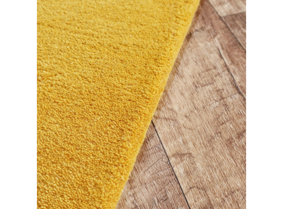 Ručne všívaný kusový koberec Asra wool gold