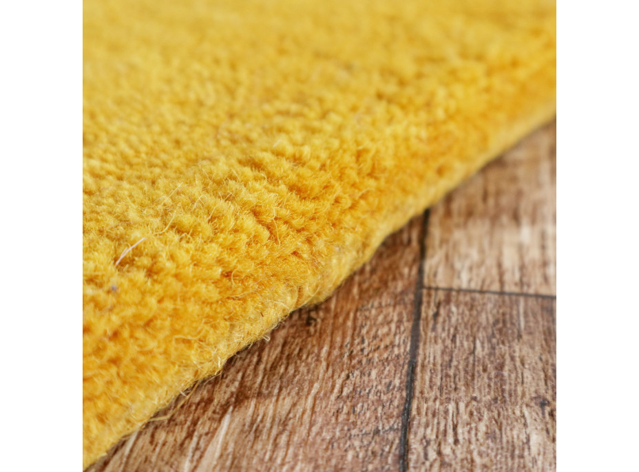 Ručne všívaný kusový koberec Asra wool gold