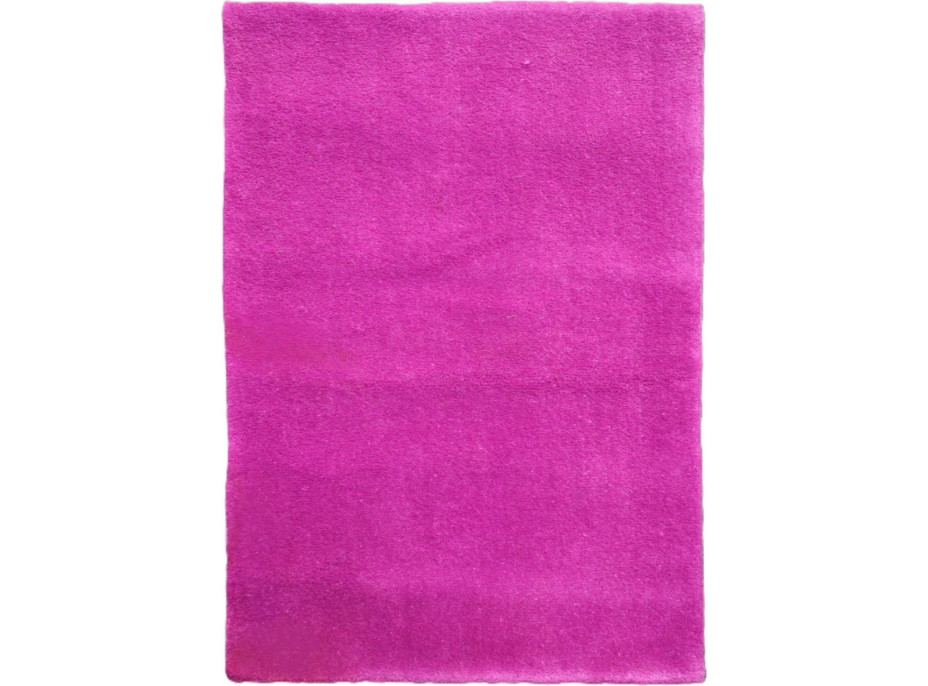 Ručne všívaný kusový koberec Asra wool lila