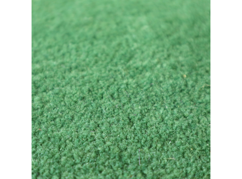 Ručne všívaný kusový koberec Asra wool sv. zelená