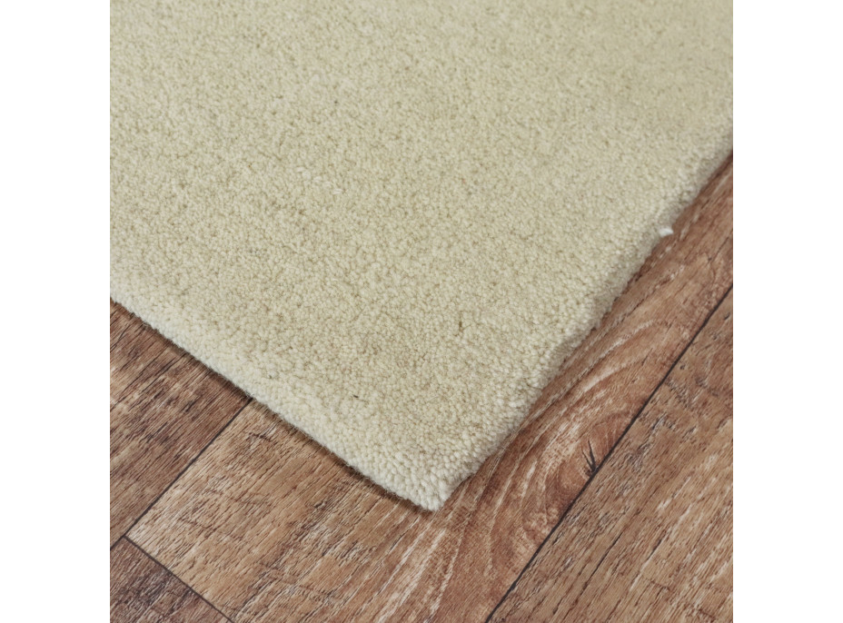 Ručne všívaný kusový koberec Asra wool cream