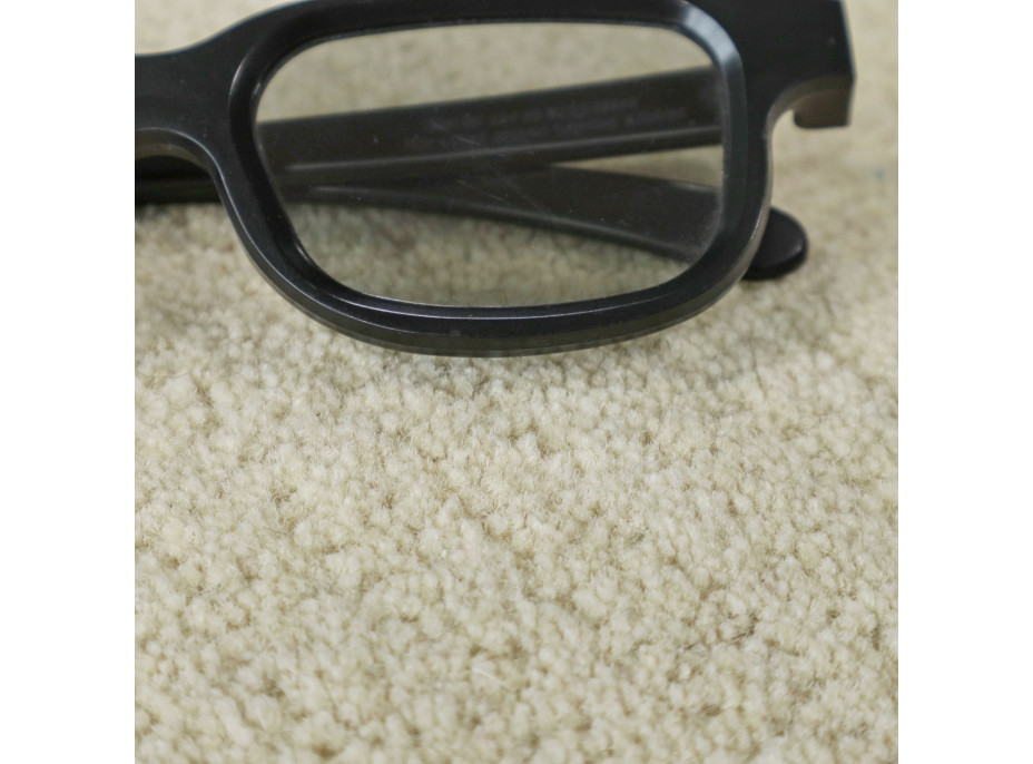 Ručne všívaný kusový koberec Asra wool cream