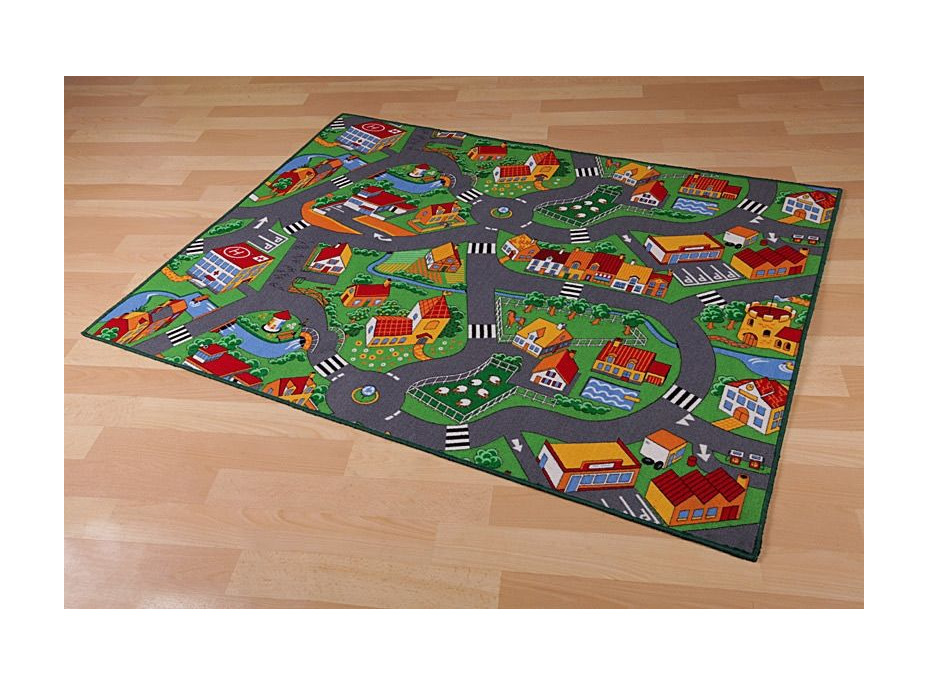Detský koberec Dedinka, 100x250 cm