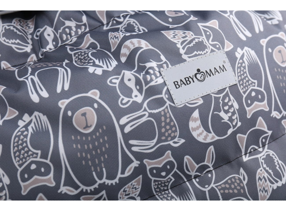 Detský fusak do kočíka BABYMAM Maxi - Boho/béžový