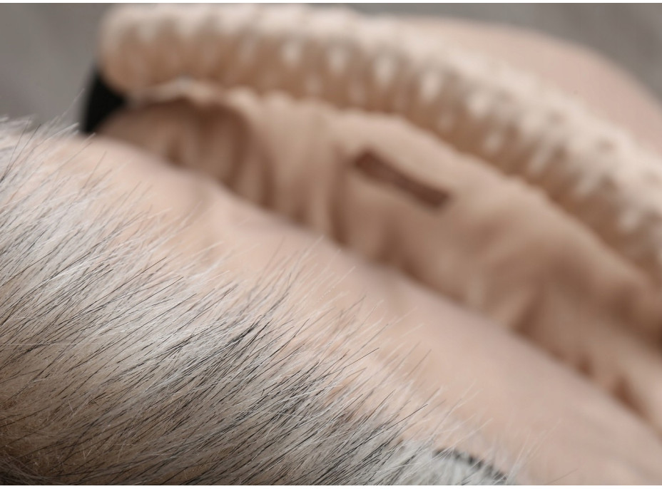 Detský fusak do kočíka BABYMAM Premium - Cappuccino/baránok ecru