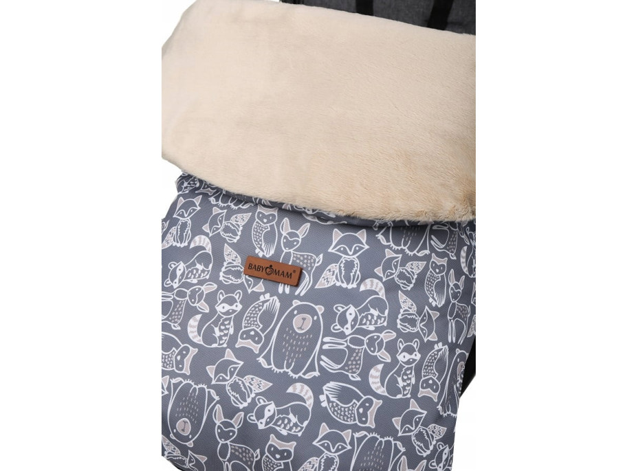 Detský fusak na športový kočík BABYMAM - Boho/béžový