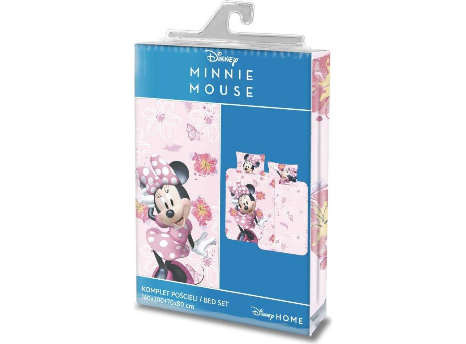 Detské bavlnené obliečky MINNIE - 160x200 cm