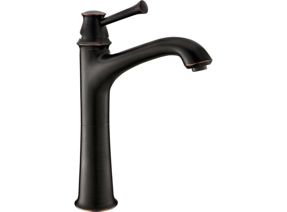 Sapho CLASSIC stojanková umývadlová batéria vysoká, olejom gumený bronz AZ006WB