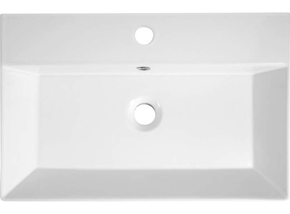 Aqualine ORION keramické umývadlo 59x38, 6cm, biela 27060