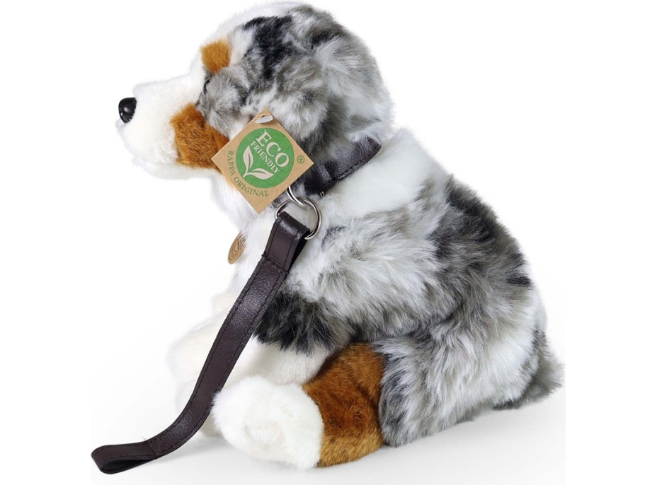 Rappa Plyšový pes austrálsky ovčiak sediaci 27 cm ECO-FRIENDLY